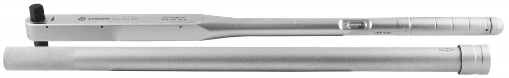 Carbon CTWABD-4-1000 Ключ динамометрический алюминиевый со сквозным приводом, 3/4"DR, 200-1000 Нм, погрешность пр.+/-3% CTWABD-4-1000