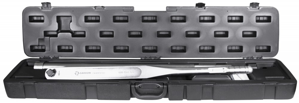 Carbon CTWABD-5-1500 Ключ динамометрический алюминиевый со сквозным приводом, 1"DR, 600-1500 Нм, погрешность пр.+/-3% CTWABD-5-1500