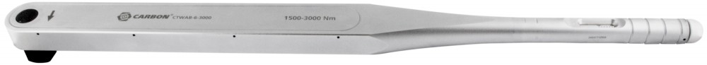 Carbon CTWAB-6-3000 Ключ динамометрический алюминиевый, 1-1/2"DR, 1500-3000 Нм, погрешность пр.+/-3% CTWAB-6-3000