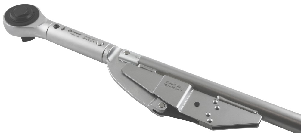 Carbon CTWBD-5-600 Ключ динамометрический переломного типа со сквозным приводом, 1"DR, 120-600 Нм, погрешность пр.+/-4% CTWBD-5-600