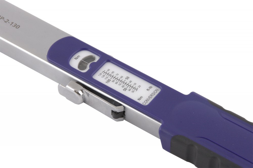 Carbon CTWSBP-2-130 Ключ динамометрический беспружинный со сквозным приводом, 3/8"DR, 25-130 Нм, погрешность пр.+/-4% CTWSBP-2-130