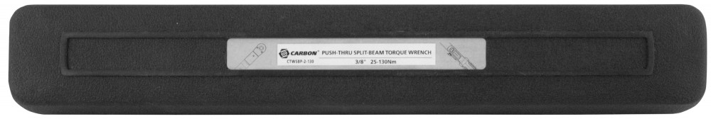Carbon CTWSBP-2-130 Ключ динамометрический беспружинный со сквозным приводом, 3/8"DR, 25-130 Нм, погрешность пр.+/-4% CTWSBP-2-130