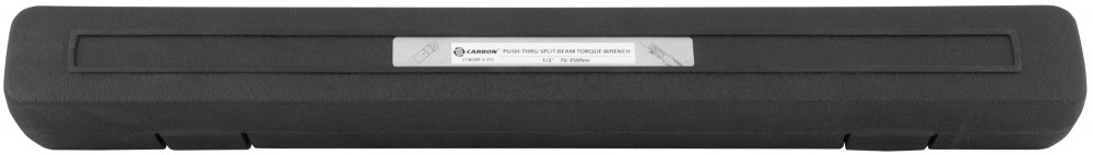 Carbon CTWSBP-3-350 Ключ динамометрический беспружинный со сквозным приводом, 1/2"DR, 70-350 Нм, погрешность пр.+/-4% CTWSBP-3-350