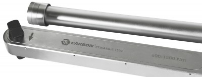 Carbon CTWABD-5-1500 Ключ динамометрический алюминиевый со сквозным приводом, 1"DR, 600-1500 Нм, погрешность пр.+/-3% CTWABD-5-1500